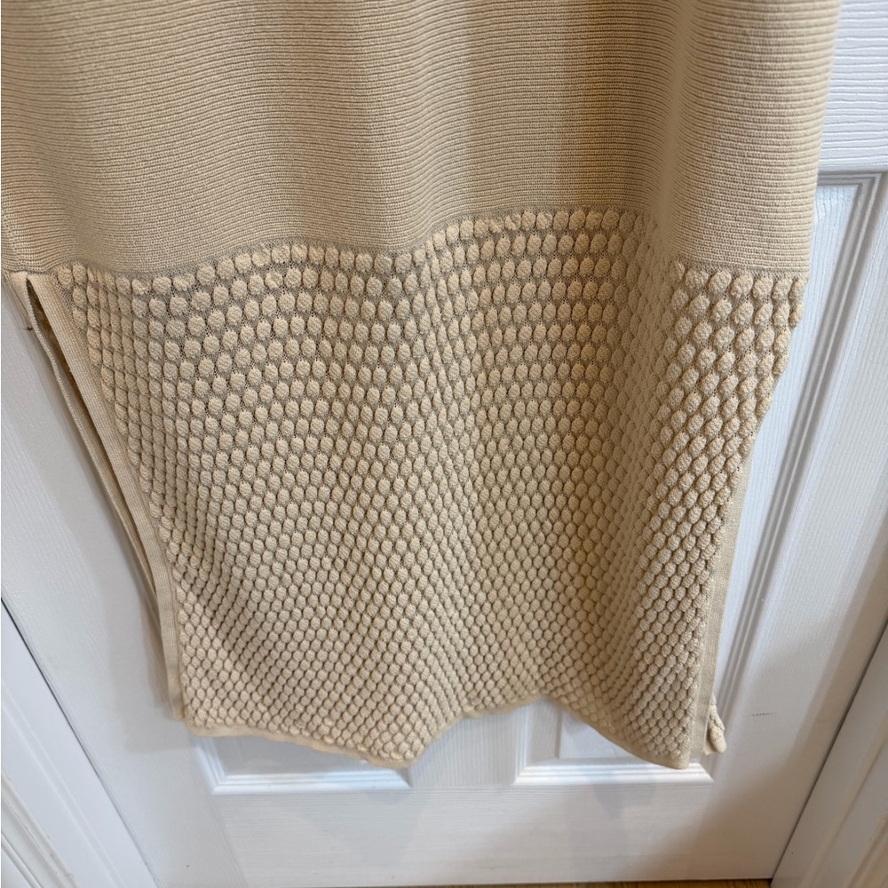 NWT Rag & Bone Georgia Cream Cotton-Blend Midi Dress - Picture 14 of 14